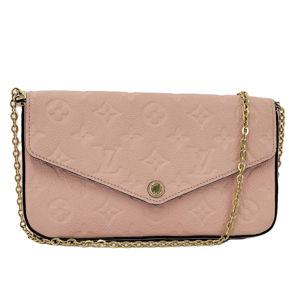 Louis Vuitton Chain Shoulder Bag Wallet Pochette Felicie Monogram Empreinte